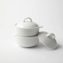 Hotel Collection - 2 X Porcelain 400ML MINI Casserole In Gift Box