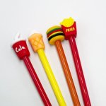 Take Away Food Gel Pen Assorted