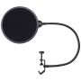 Microphone Pop Filter - Black