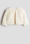 Fluffy Cardigan - White