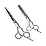6 Inch Blue Embellished Professional Hair Salon Styling Scissors