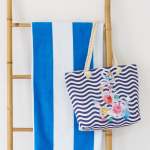 Rainbow Anchor Beach Bag