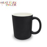 Sublimation Matt Black Magic Mug