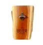 Red Iron Hardwood Wall-mounted Bottle Opener - 'beer O'clock' Edition