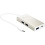 J5 Create JCH346 Usb-c 4-PORT Hub With Power Silver