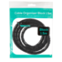 Studio Black Cable Organiser Coil 1.5M