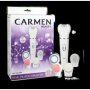 Carmen Beauty 1590 5-PIECE Facial Epilator & Brush Set