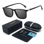 7521 Square Frame Stylish Polarized Anti-uv Sunglasses For Driving