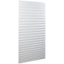 Light Filtering Paper Pleated Blinds 180CM X 90CM - White