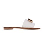 Slip-on Bow Sandals -white