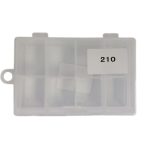 8 Compartment Adjustable 210 Tackle Box - Basil Manning