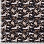 Woven Viscose Linen Crumble Black 19152-069