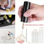 5PCS/115PCS MINI Electric Drill Handheld Drill Bits Kit Epoxy Resin Jewelry Making Wood Craft Tools 5V USB Plug Screwdriver Tool Kit