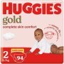 Huggies Gold Nappies Size 2 Jumbo 94'S