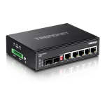 Trendnet TI-G62 6-PORT Hardened Industrial Gigabit Din-rail Switch