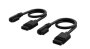 Corsair Icue Link Cable 2X 200MM With Straight Connectors Black