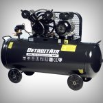 Air Compressor Detroit Cast Iron 3HP 2.2KW 150 Litre 220V 8BAR