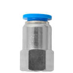 AirCraft Pu Hose Fitting Straight Stud 8MM-1 8" F
