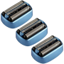 Compatible With Braun 40B Cool Tech Electric Shaver Replacement Head 3 Pcs