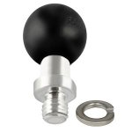 RAM 1" Ball Connected To A 3 8"-16 Threaded Post