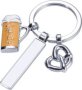 Beerfest Keyring With 3 Charms