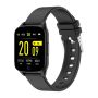 Smart Watch Heart Rate Monitor Tracker Fitness Sports Watch KW17 - Black