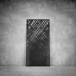 Laser Cut Screen - Design 064 - 2900 X 1400 X 20 Matt Black Outdoor