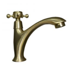 Siemens B Series - Brushed Gold Deck Mounted Pillar Tap