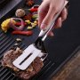 Multifunctional Stainless Steel Frying Shovel Clip For Bbq Steak Pancakes - Easy Food Flipping And Outdoor Picnics