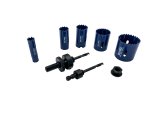Blu-mol Bi-metal 8 PC Electrician’s Hole Saw Kit