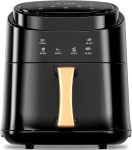 Digital Air Fryer For Healthy Cooking Rapid Air Circulation Large Capacity Non-stick Basket Touchscreen Control Low-oil Frying