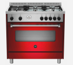 La Germania Gas Stove Burgandy AMS95C81BVI