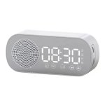 Mirror Alarm Clock bluetooth Speaker