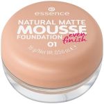 Essence Natural Matte Mousse Foundation 01