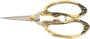 Vintage Embroidery Scissors For Sewing And Crafting Small Retro Floral