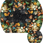 Bloom Tear Resistant Placemat & Coaster Vintage