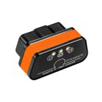 Konnwei KW901 Android Phone OBD2 Car Bluetooth 5.0 Diagnostic Scan Tools Orange