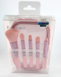 Pink Travel Brush 5-PIECE Set With Box