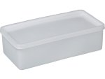 Burkle All-purpose Can Square 3200 Ml Suitable For Freezing 208X208X94 Mm Pe Transparent