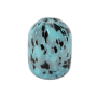 Mento Blue Black Colored Vase
