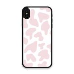 Custom Printed Tpu Cases - Apple Iphone XS Max & 39 Pink Cow Print& 39 By