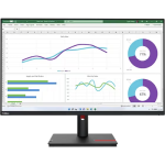 Lenovo Thinkvision T32H-30 31.5-INCH 2560 X 1440P Qhd 16:9 60HZ Ips Wled Monitor – New Open Box