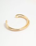 Goldair Gold Plated Twist Wrist Cuff