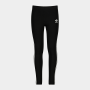 Adidas Originals Youth 3 Stripes Black Leggings