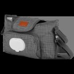 Totes Babe Wavy Series Stroller Caddy Grey