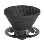 Coffee Accessories Coffee Filter Portable Silicone Drip Black