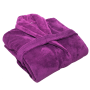 Club Classique Coral Fleece Bathrobes - Various Colours & Sizes - XXL / Purple