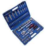 108-PIECE Socket Wrench And Metric Tool Set