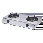 Braaimax Stove 2 Plate Stainless Steel