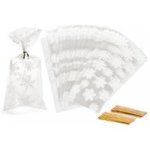 Christmas Snowflake Treat Bag & Cellophane Bag - 200 Pieces